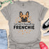 I just want to hang with my frenchie - V3 - Frenchie Peekaboo T-Shirt